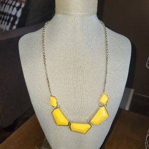 Yellow and Gold necklace